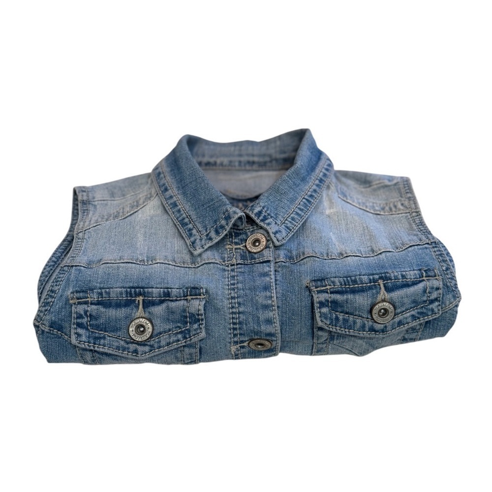 Maurices Denim Vest Size 1 - Picture 8 of 9